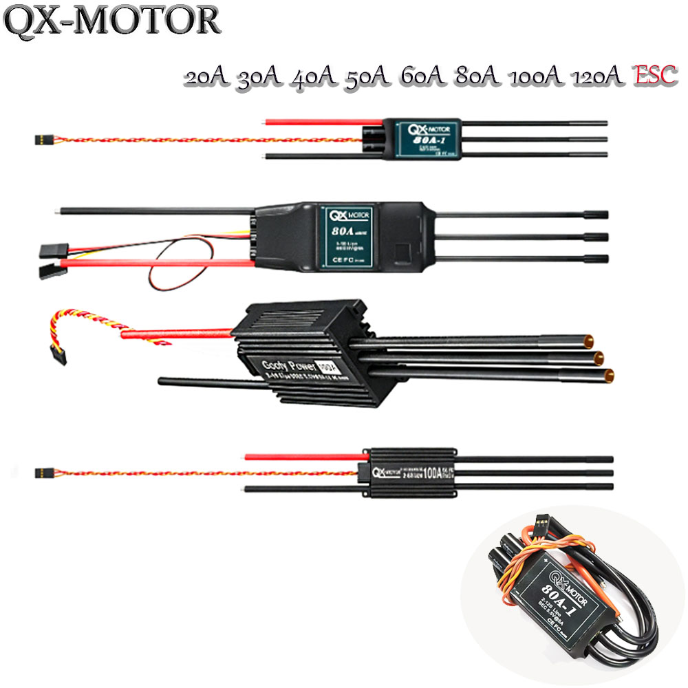 20A-120A Brushless ESC Speed C - Rc Helicopter Battery 评论和价格